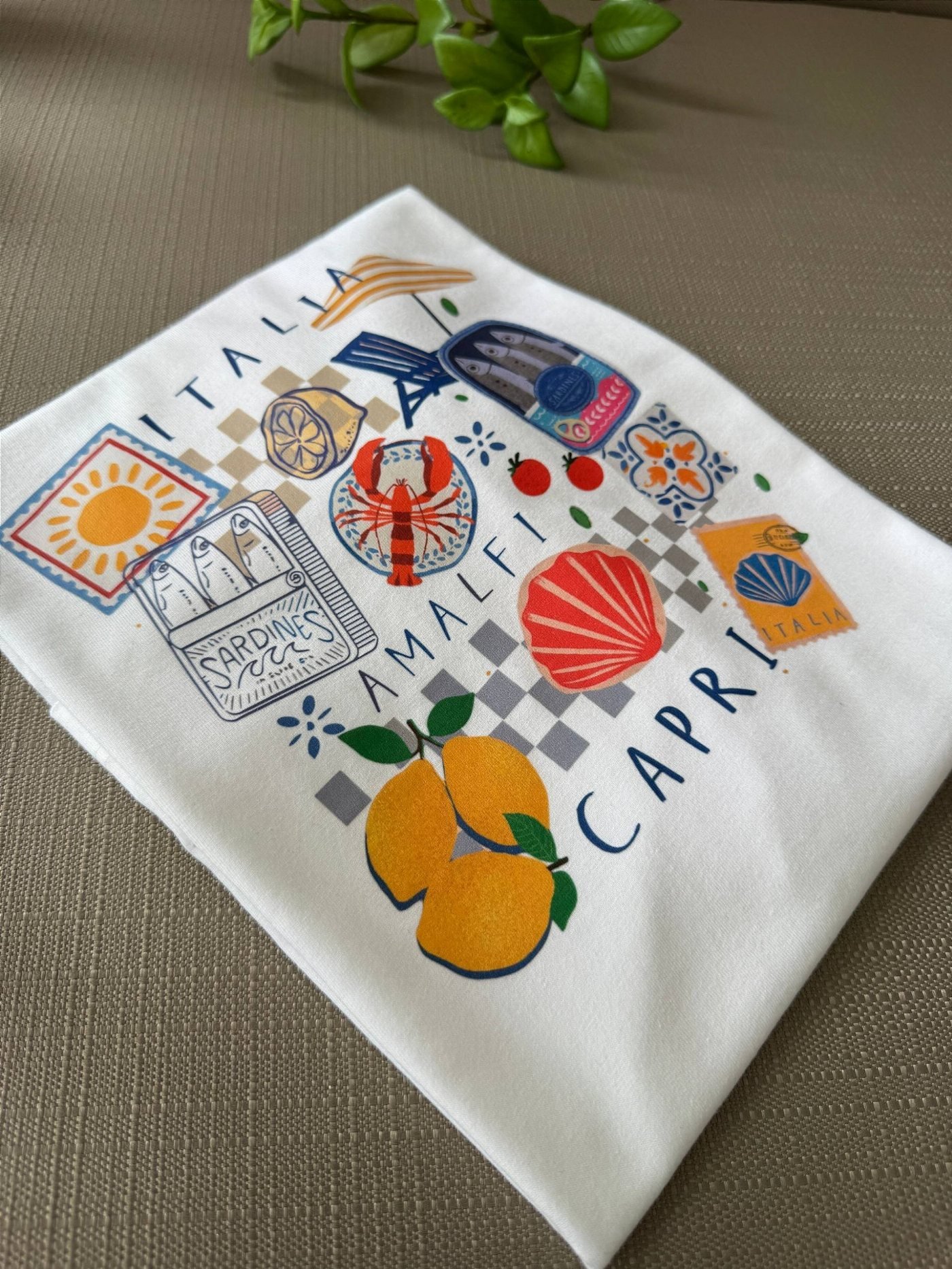 T-SHIRT DTF ITALIA - OFF WHITE